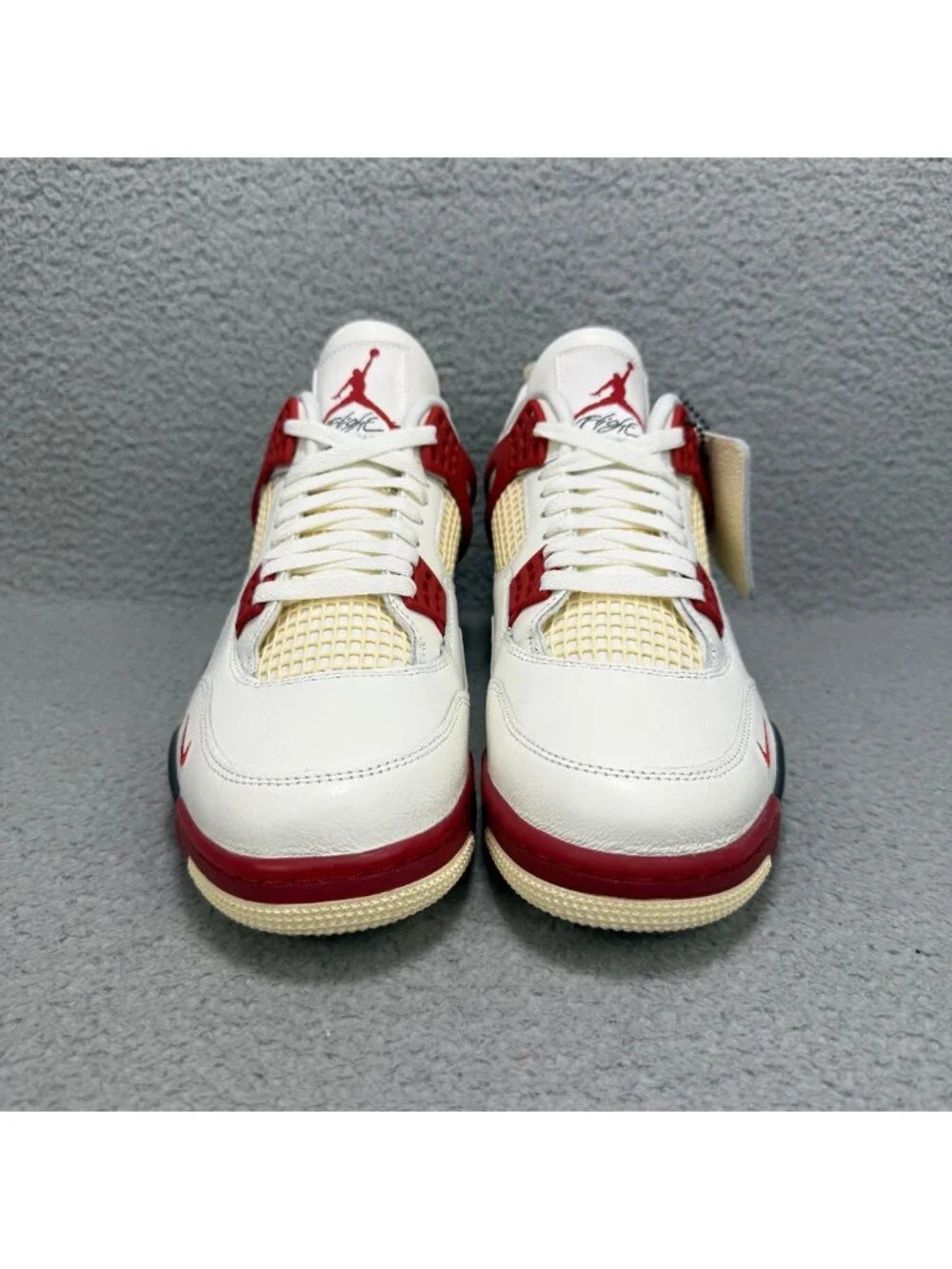 Jordan 4 Brick After Brick Men 10 Shoes White Red Nigel Sylvester Nike Air Retro